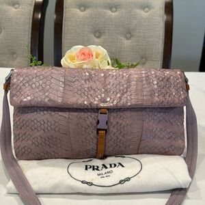 Prada Purple Shoulder Bag